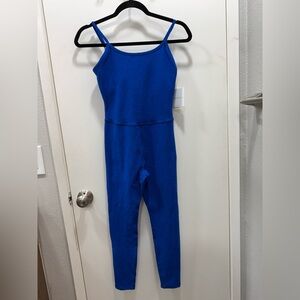 Beyond Yoga Spacedye Uplevel Midi Jumpsuit Color: Blue, Size: Small